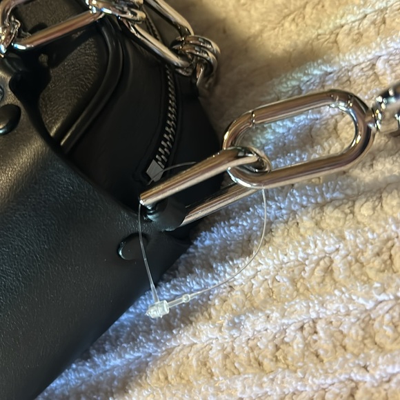 Michael Kors Collection Bag Black Camera Shoulder Handbag Chain Leather Women’s - Picture 10 of 10